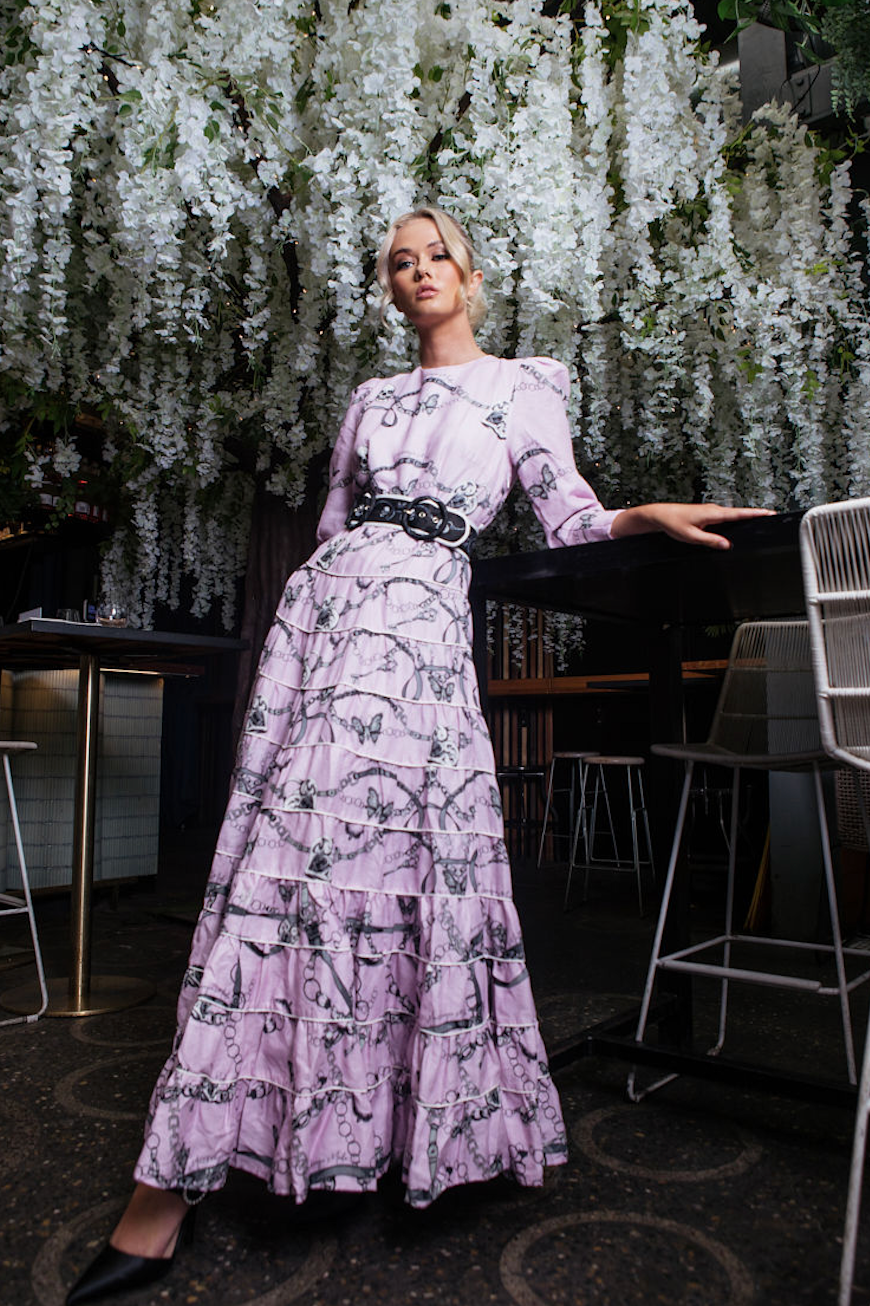 PICNIC PARTY DRESS - PASTEL PINK
