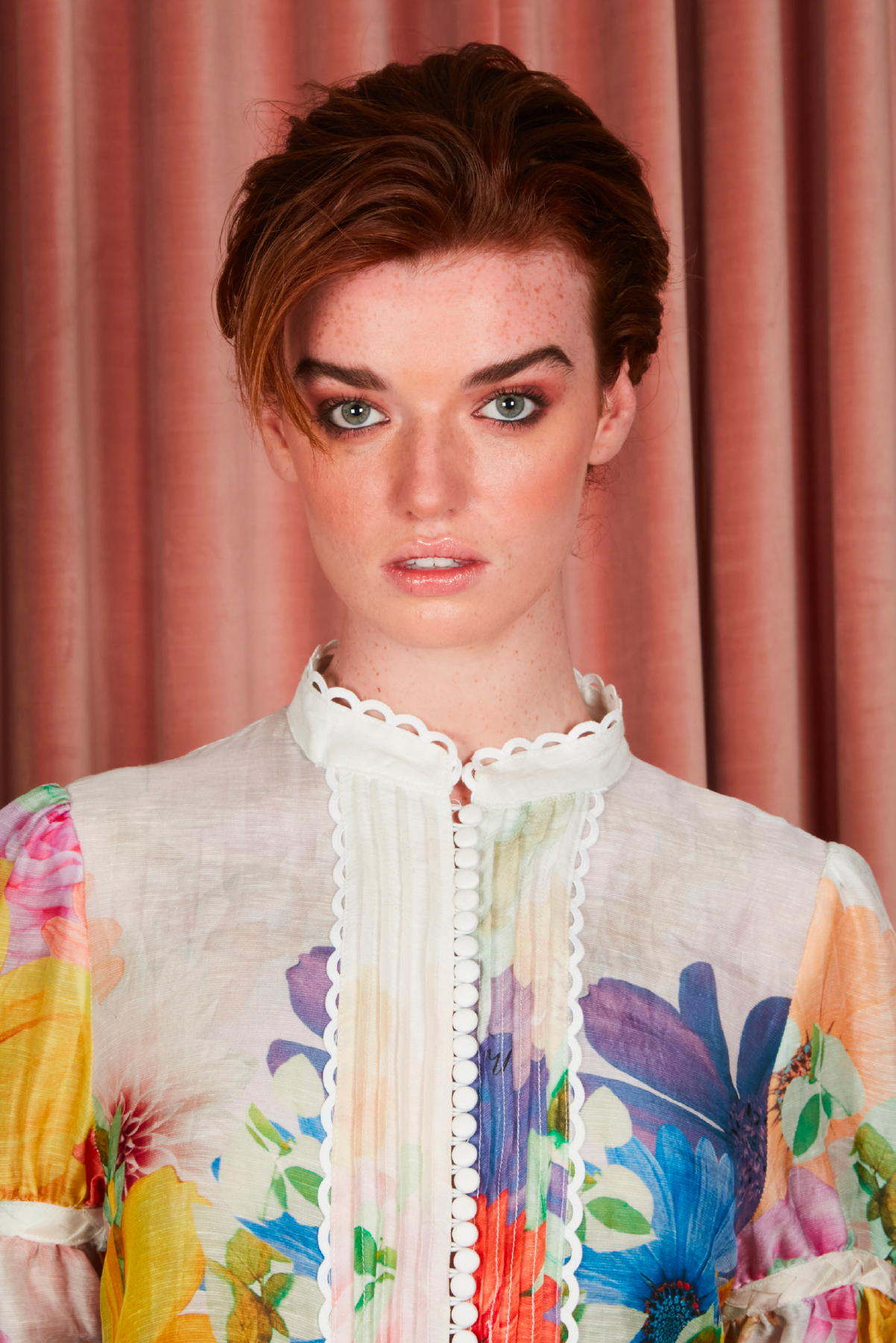 Multi Flower Blouse