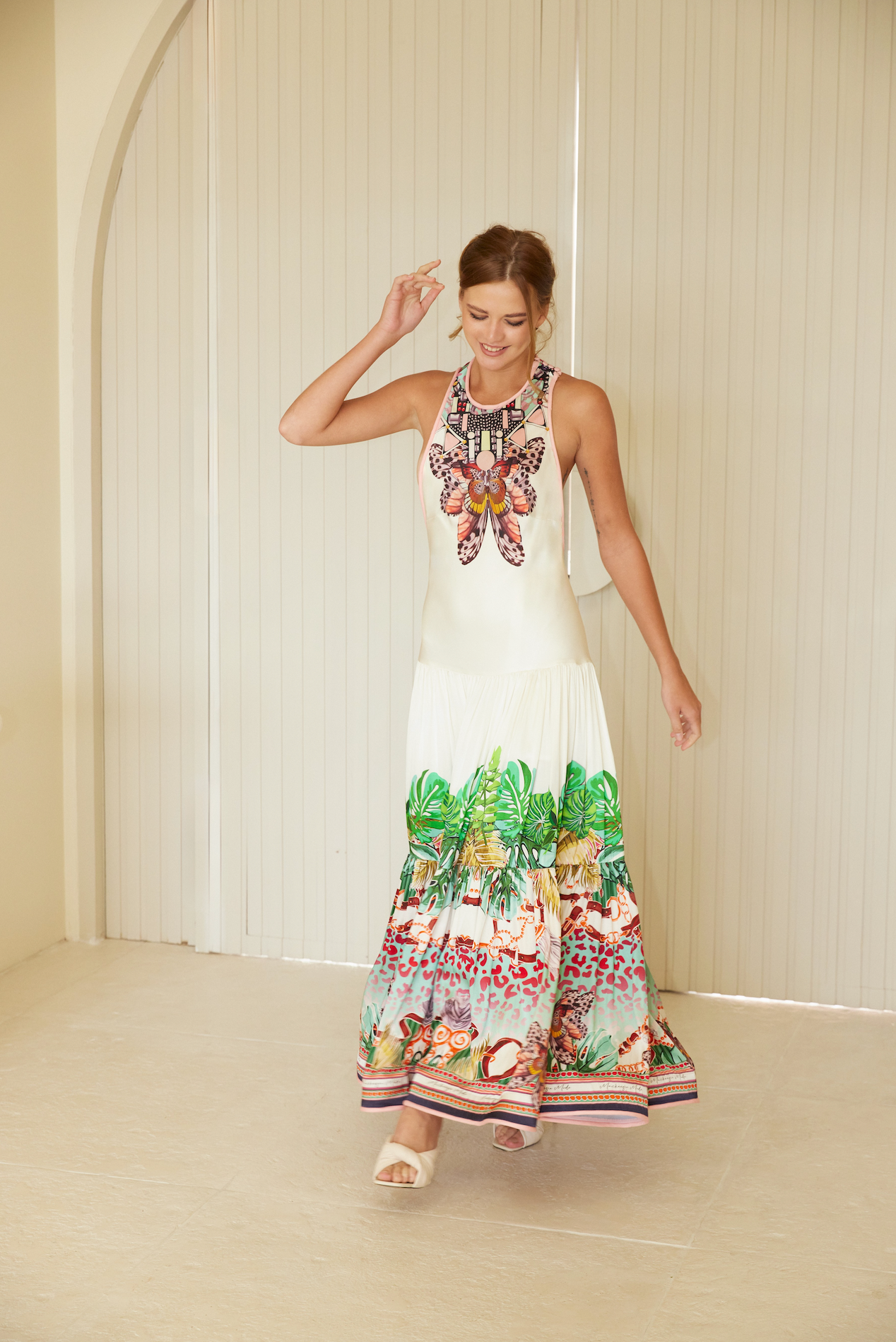 Green Leopard Maxi