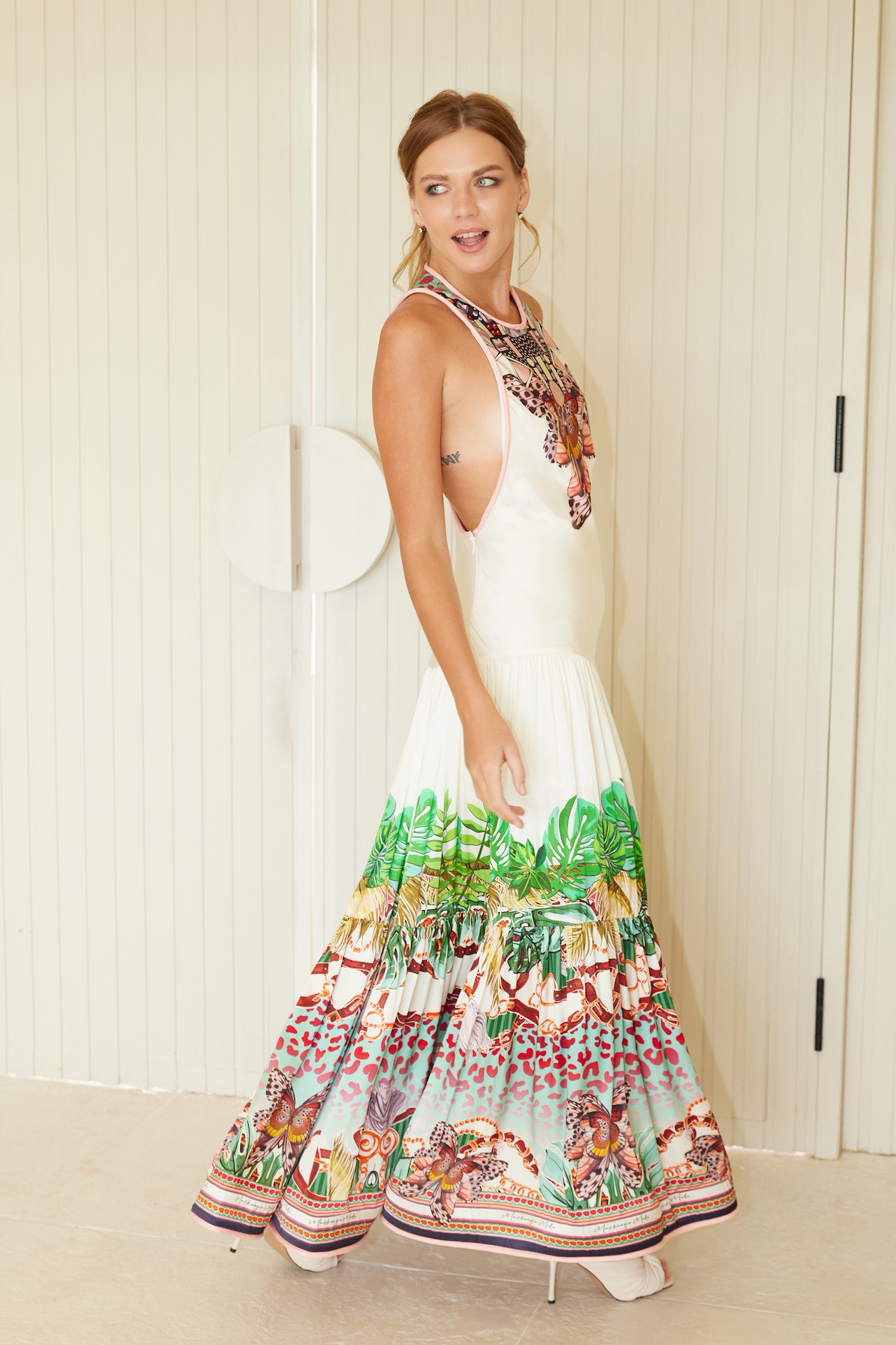 Green Leopard Maxi