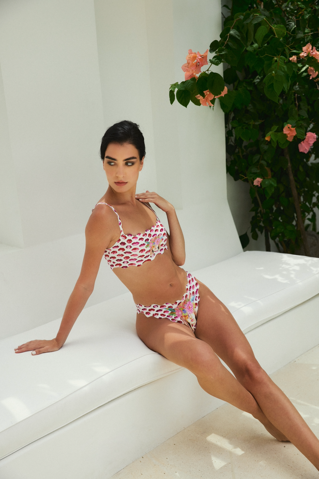 Kissy Lips Bikini Set