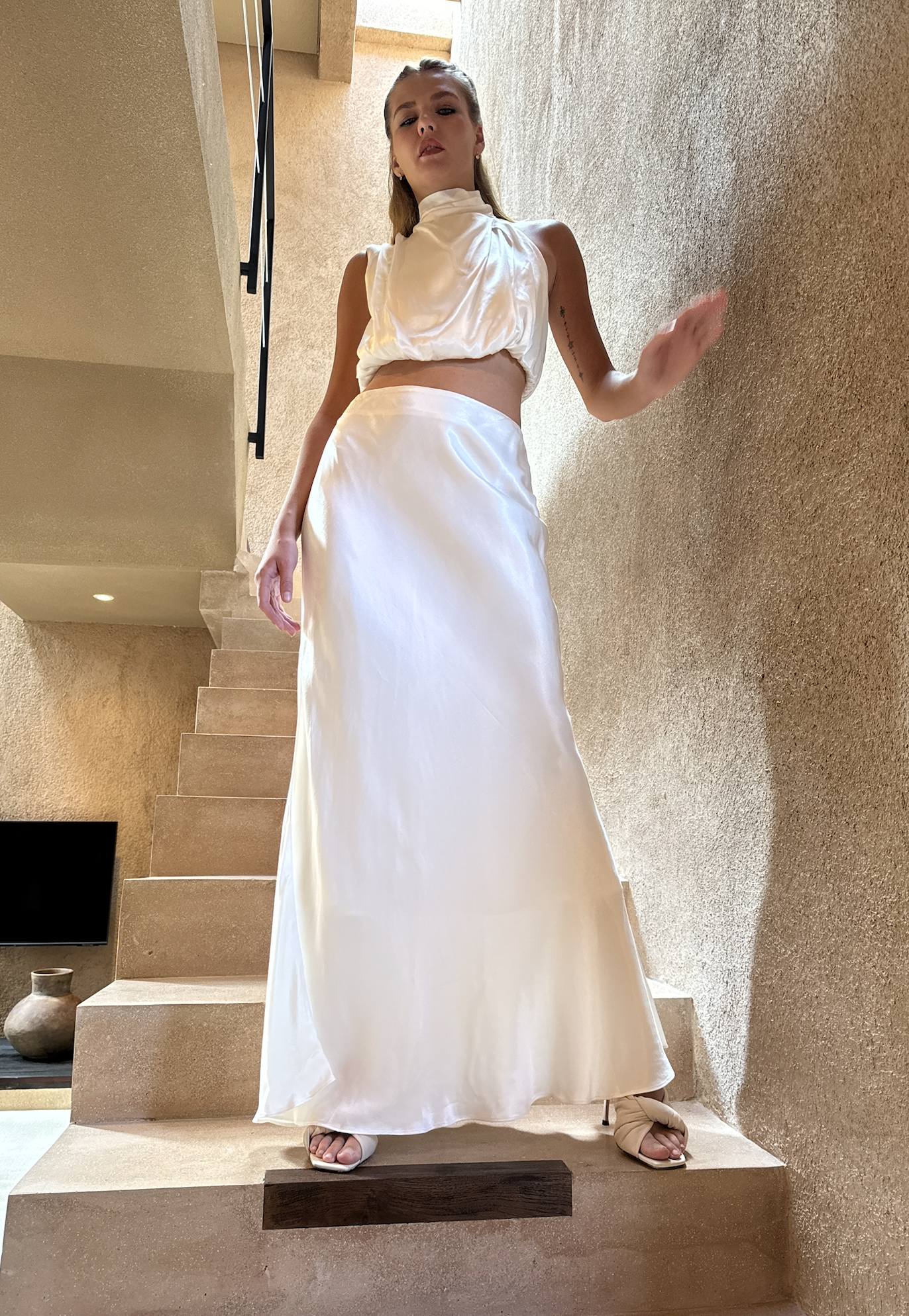 MAJESTIC SILK SKIRT
