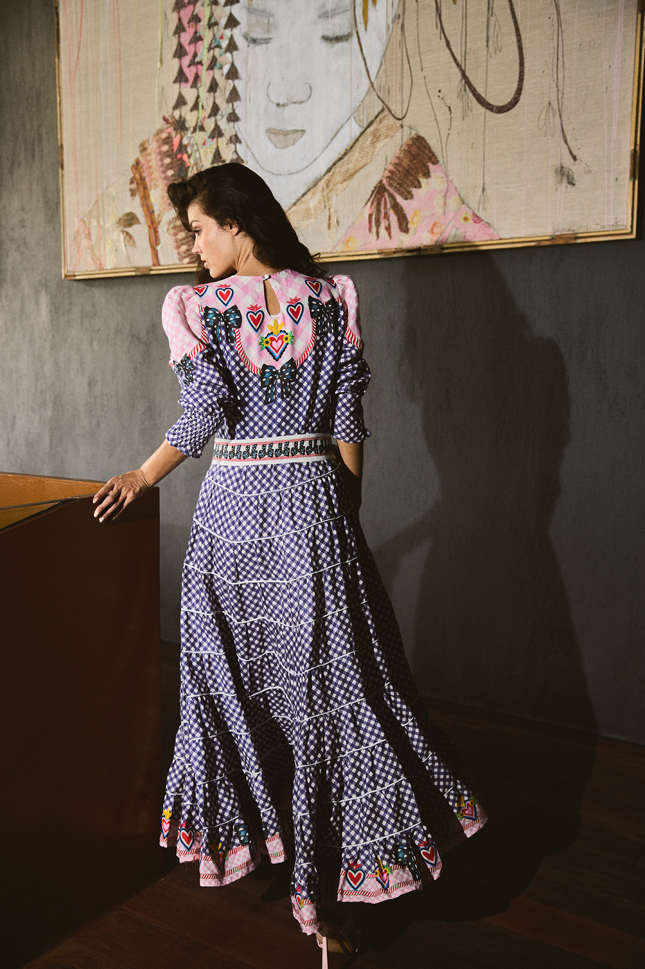 THE NAVY BOWS MAXI