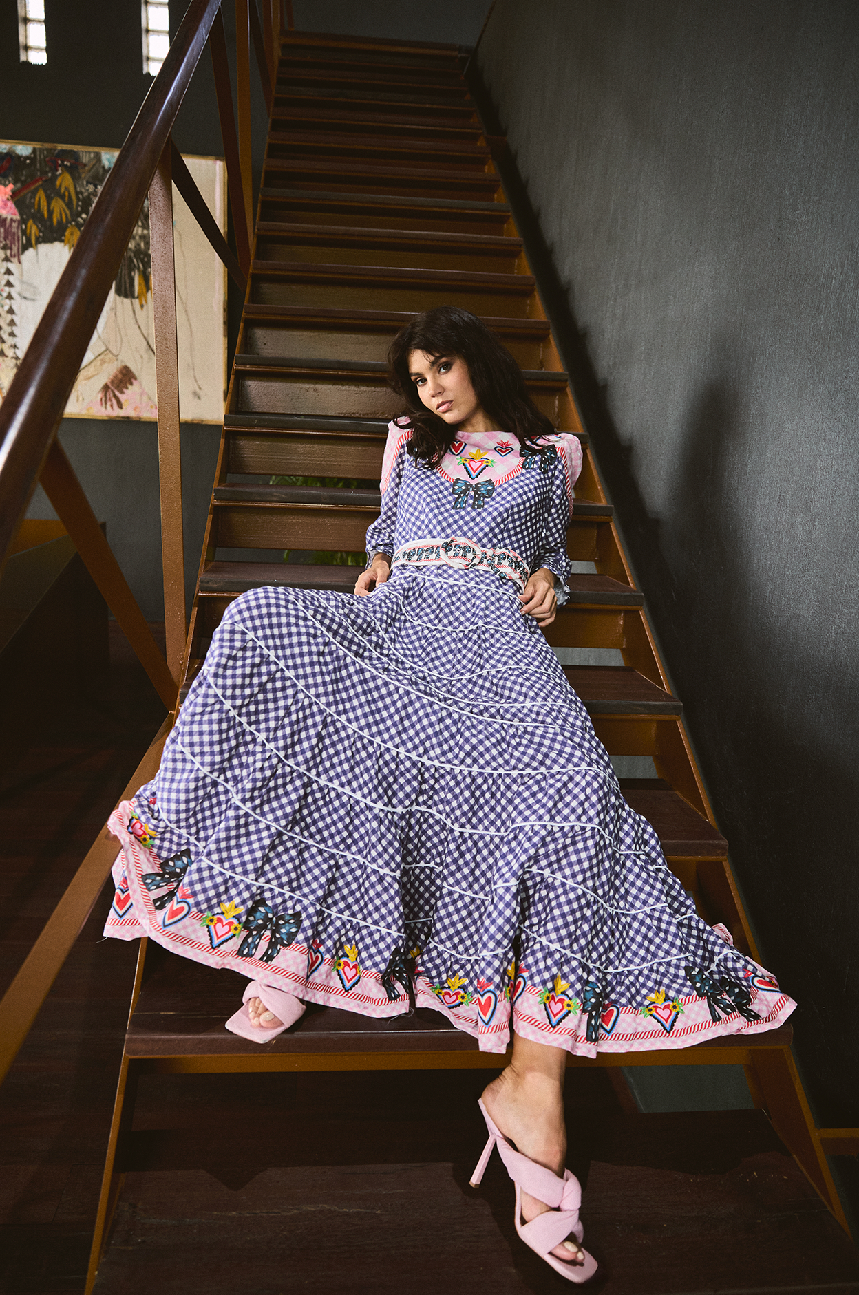 THE NAVY BOWS MAXI