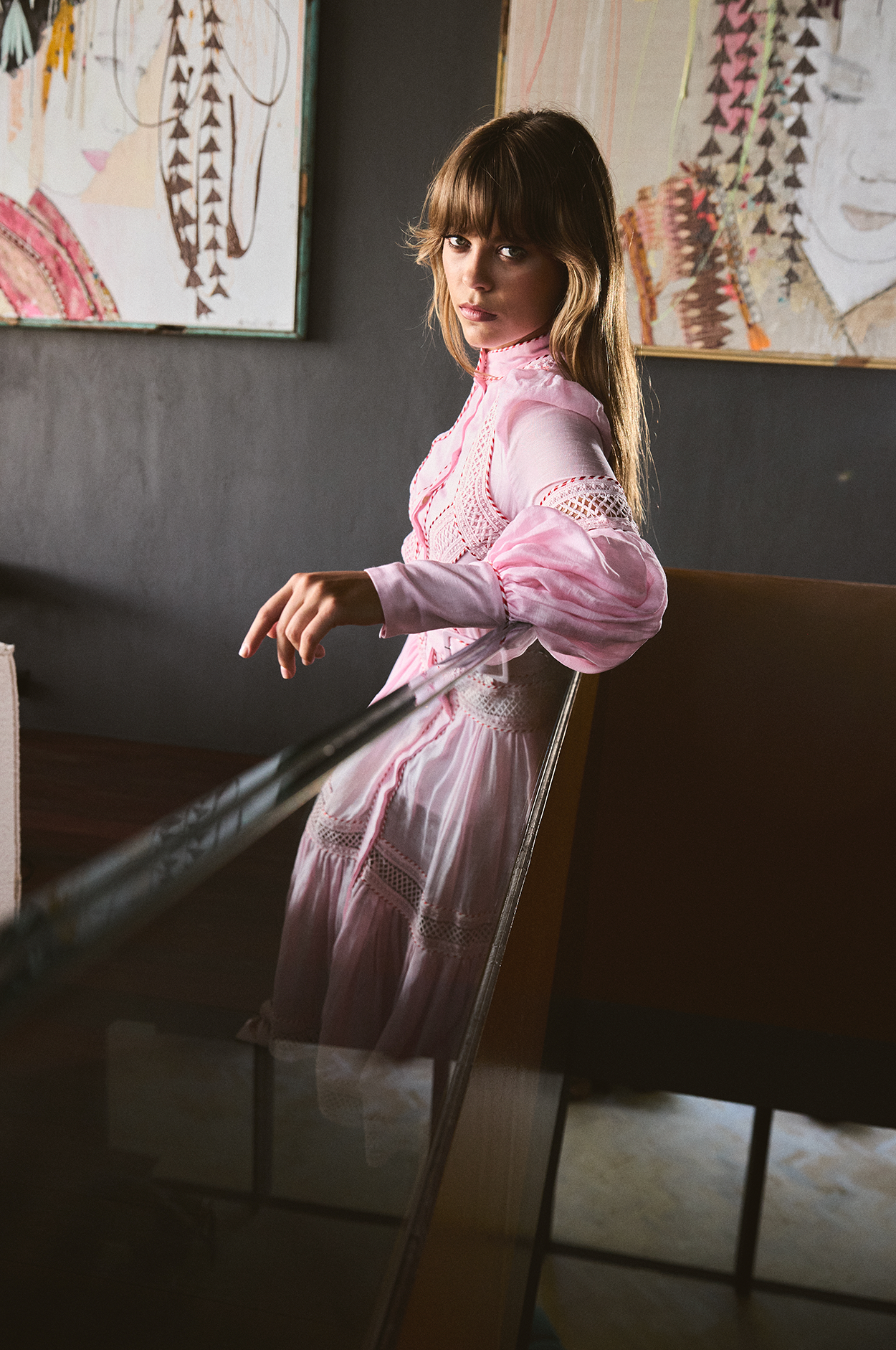 OCEANA MAXI - PRETTY IN PINK