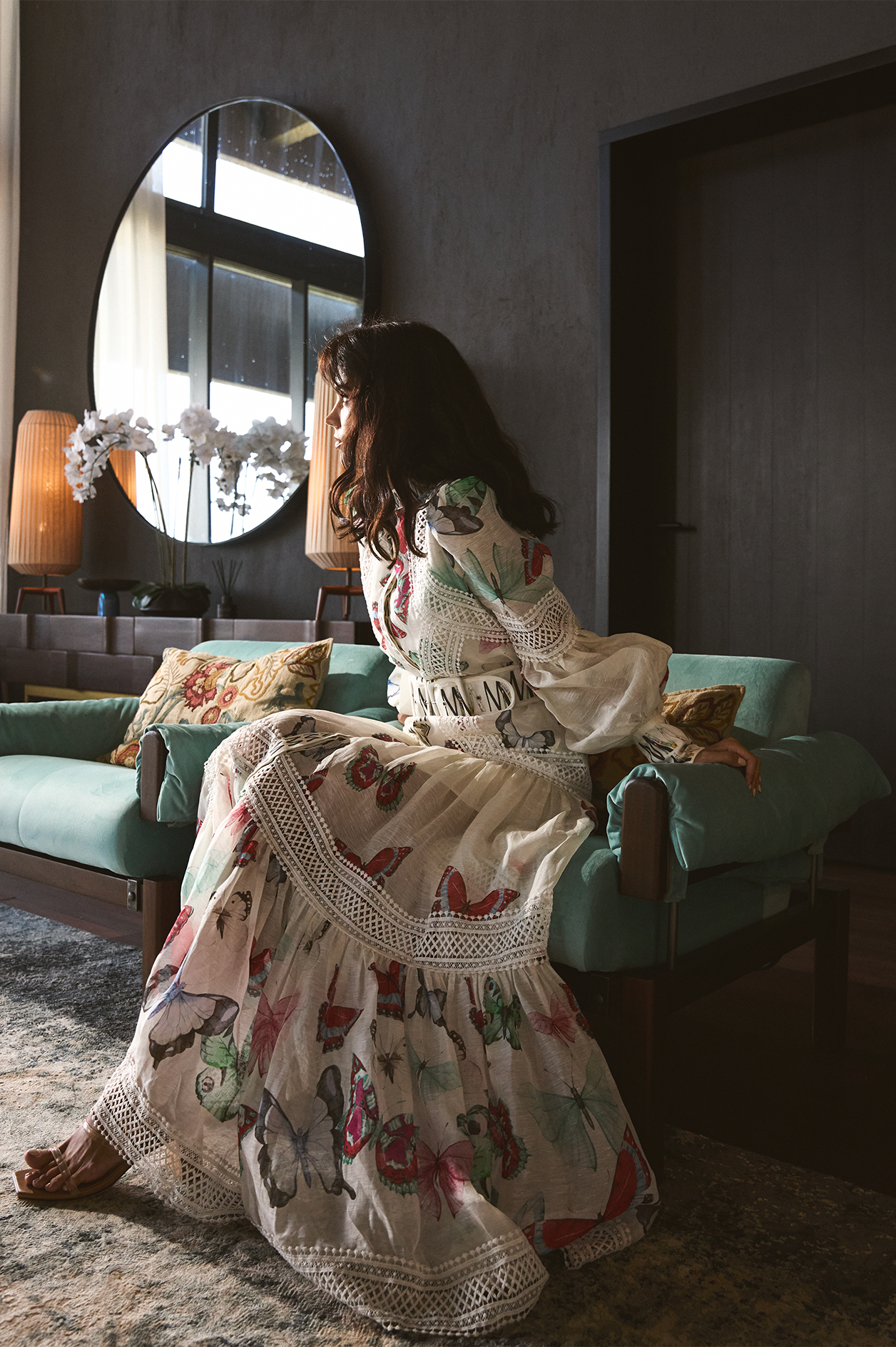 FADED BUTTERFLY MAXI