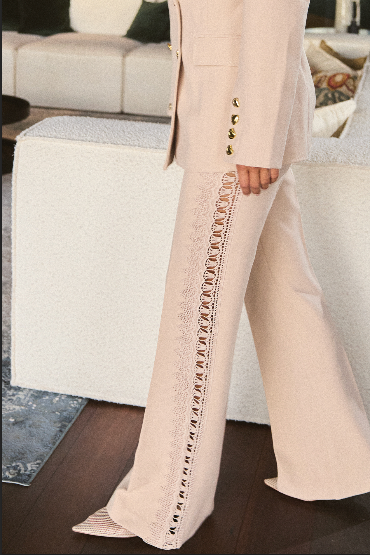 MOCHA LATTE SUIT JACKET
