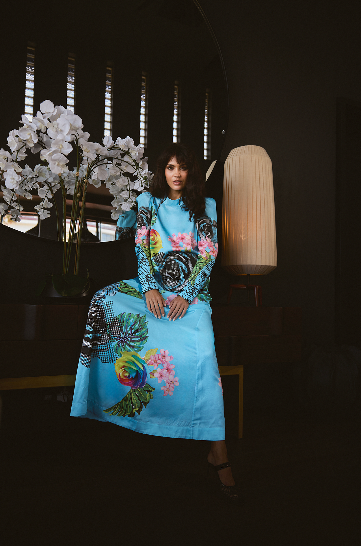 SANTORINI MAXI FLORAL
