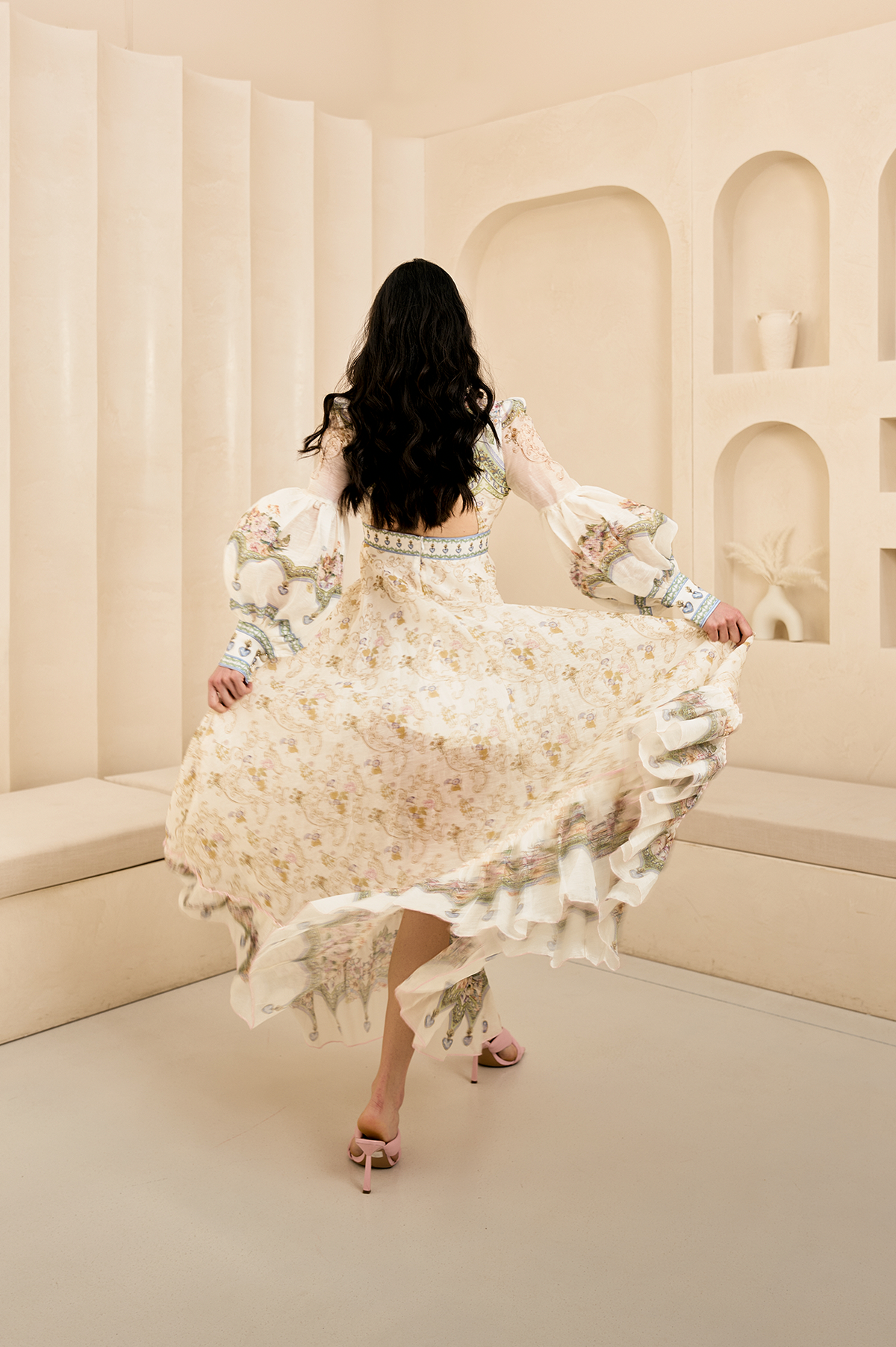NATALIE MAXI – SILK LINEN