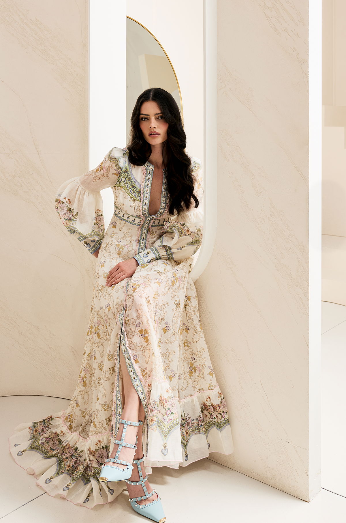 NATALIE MAXI – SILK LINEN