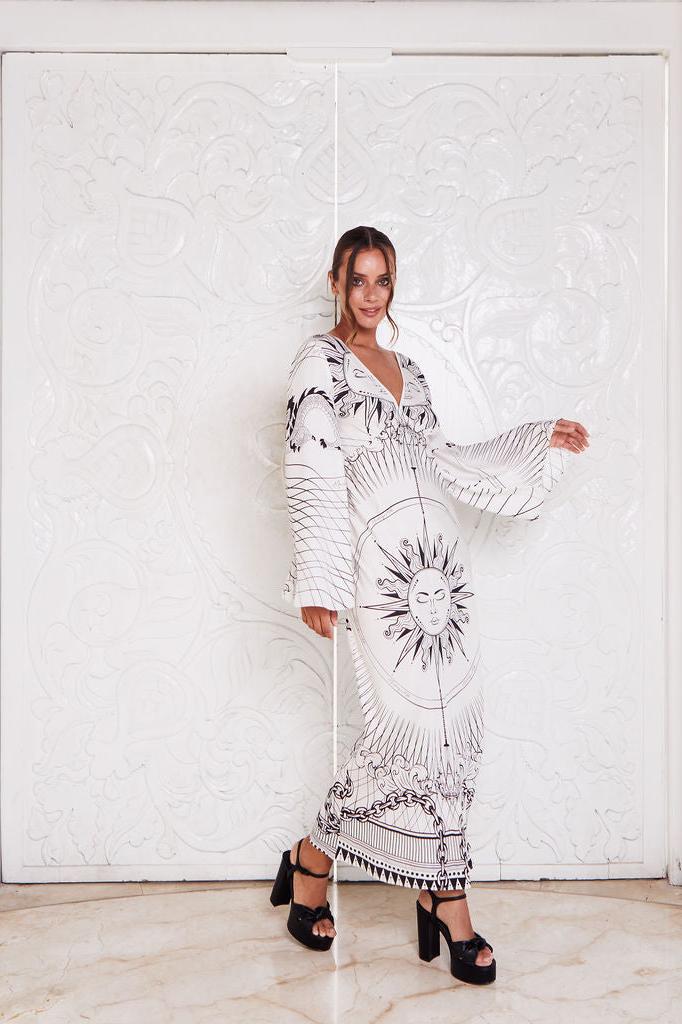 VALENCIA SILK MAXI ~ YEAR OF THE DRAGON