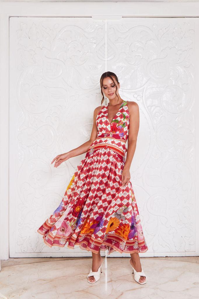 AMALFI COAST MAXI ~ PINK PARADISE