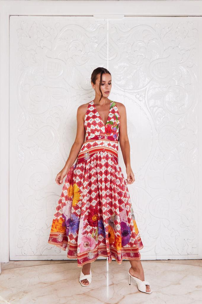 AMALFI COAST MAXI ~ PINK PARADISE