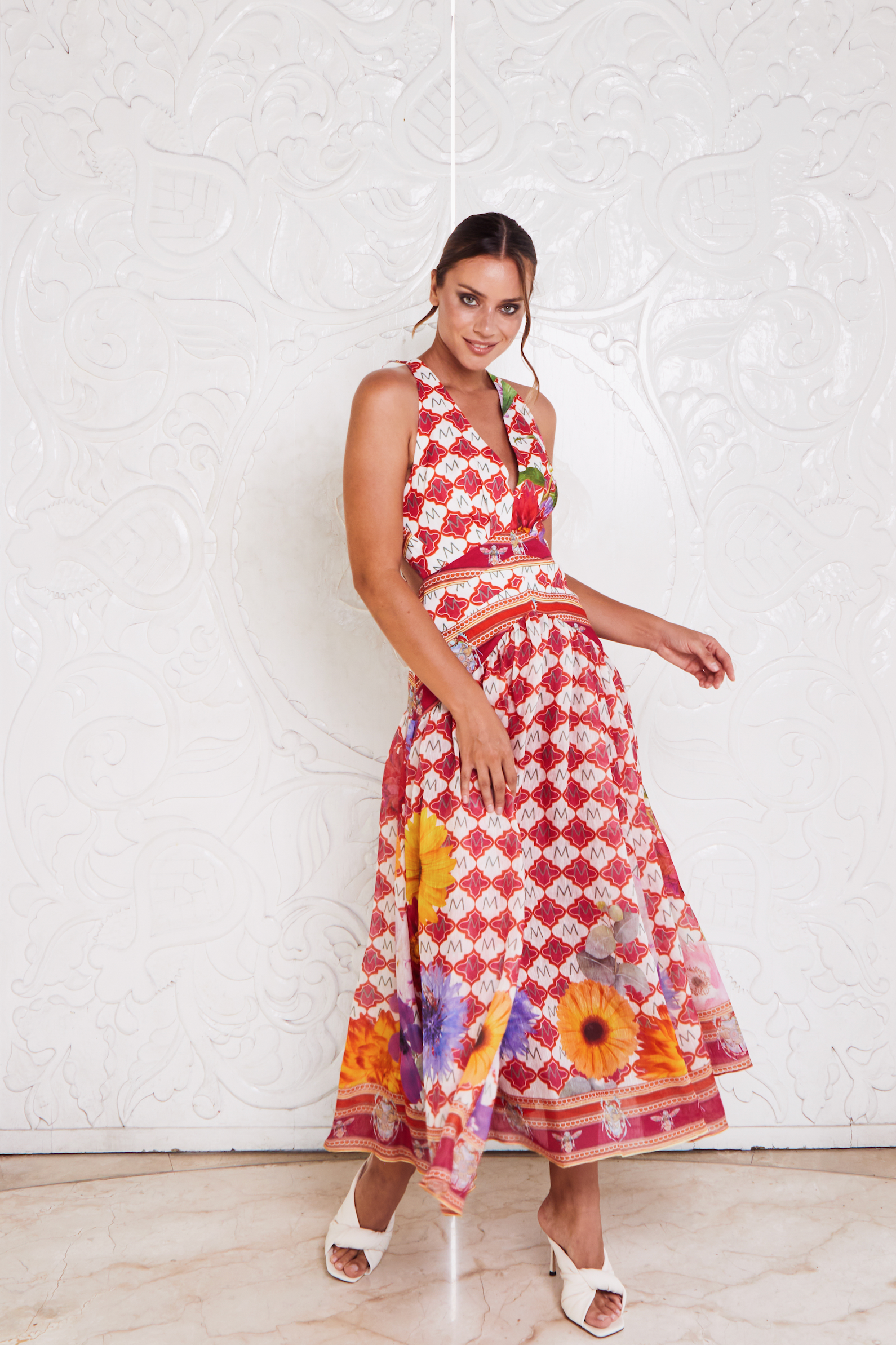 AMALFI COAST MAXI ~ PINK PARADISE