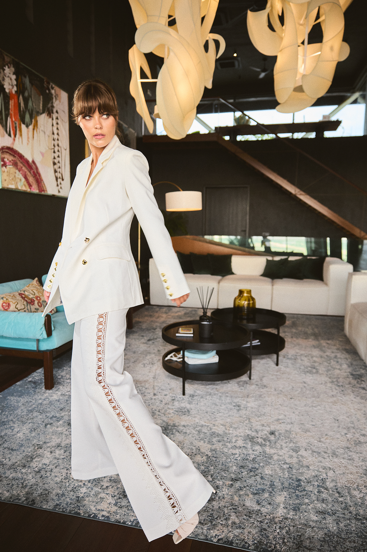 VANILLA BEAN SUIT JACKET