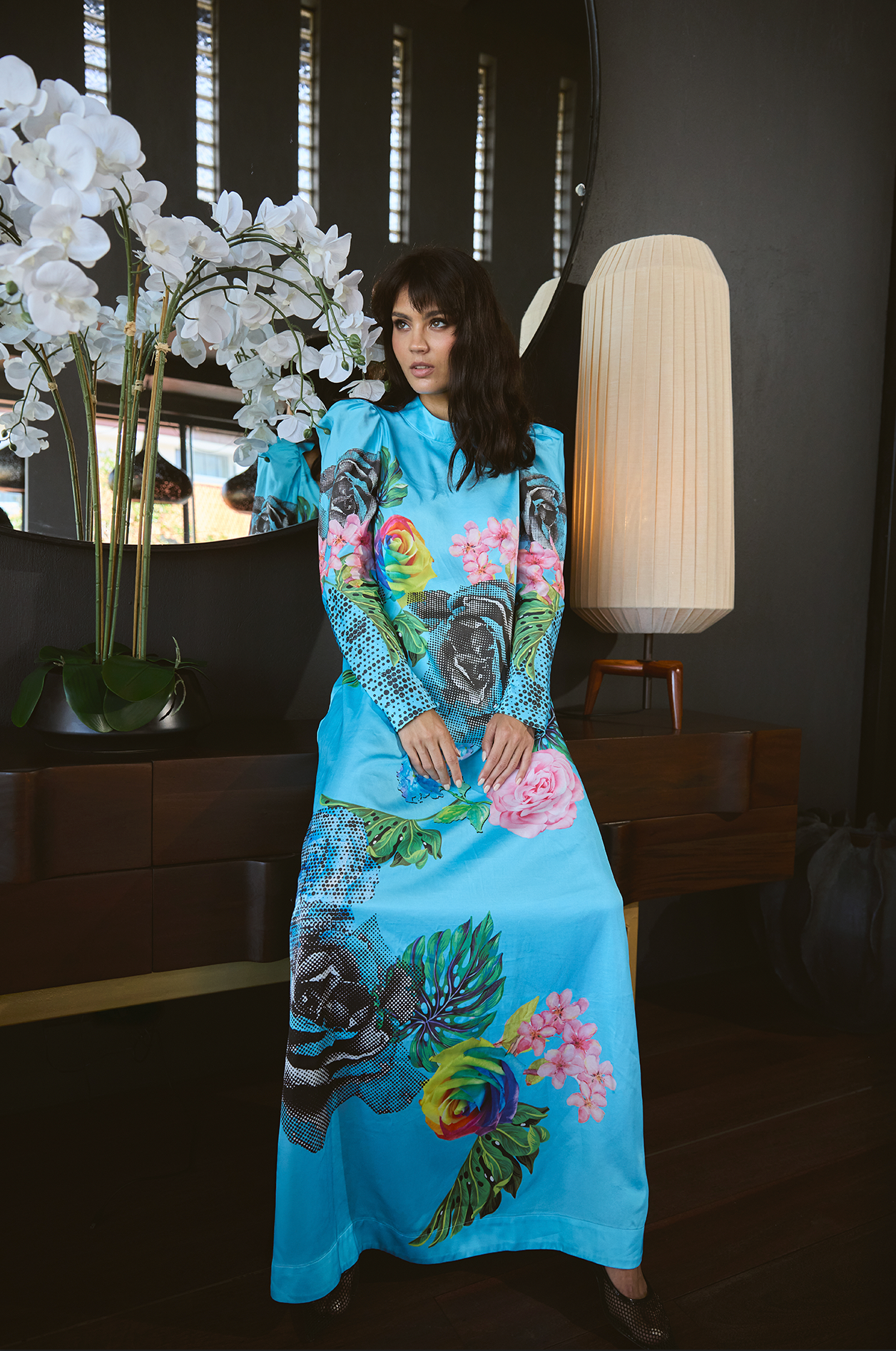SANTORINI MAXI FLORAL