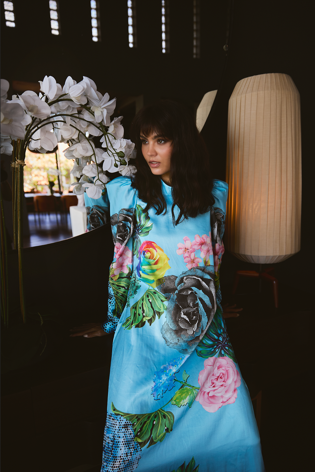 SANTORINI MAXI FLORAL