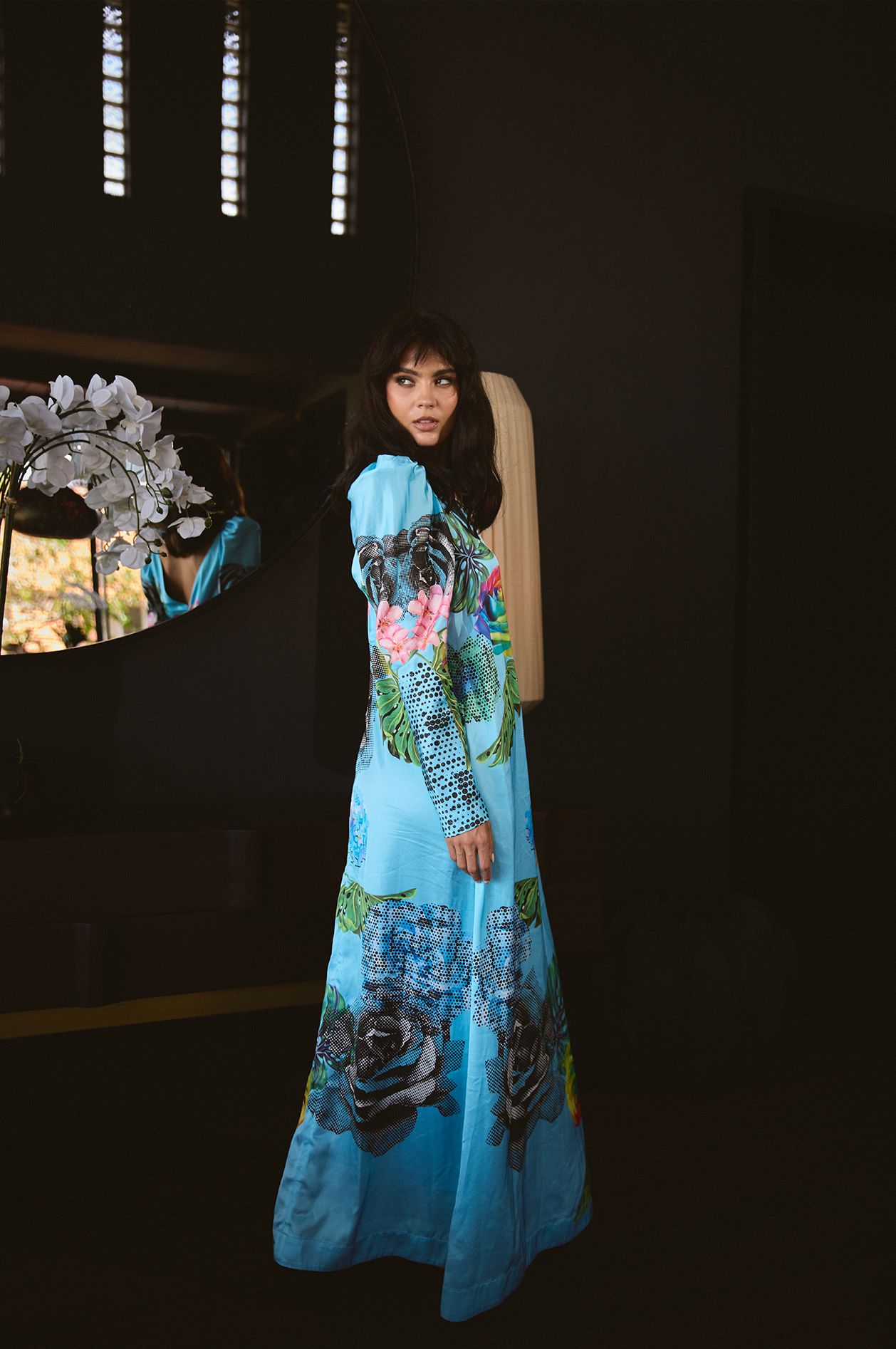 SANTORINI MAXI FLORAL