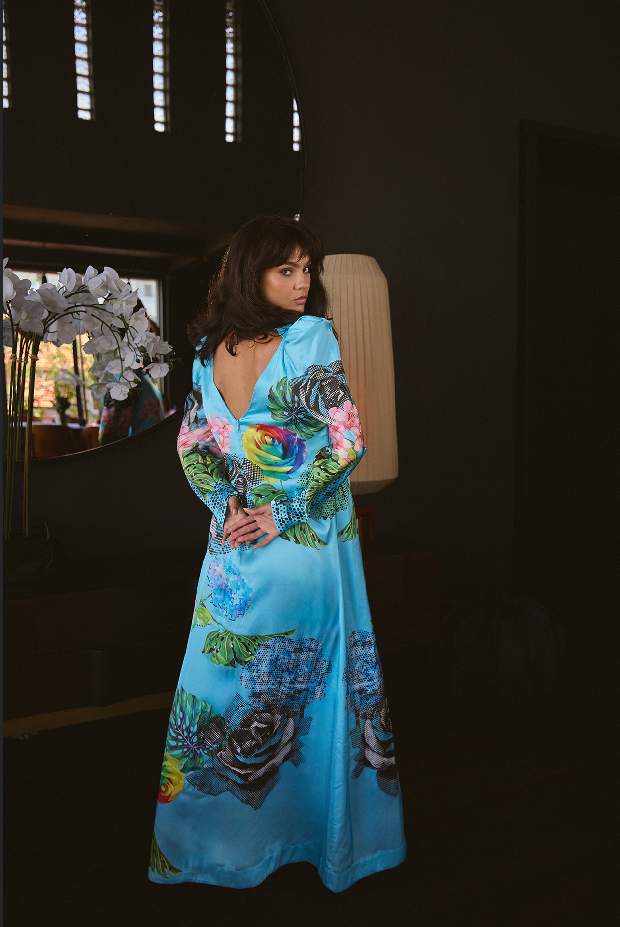 SANTORINI MAXI FLORAL