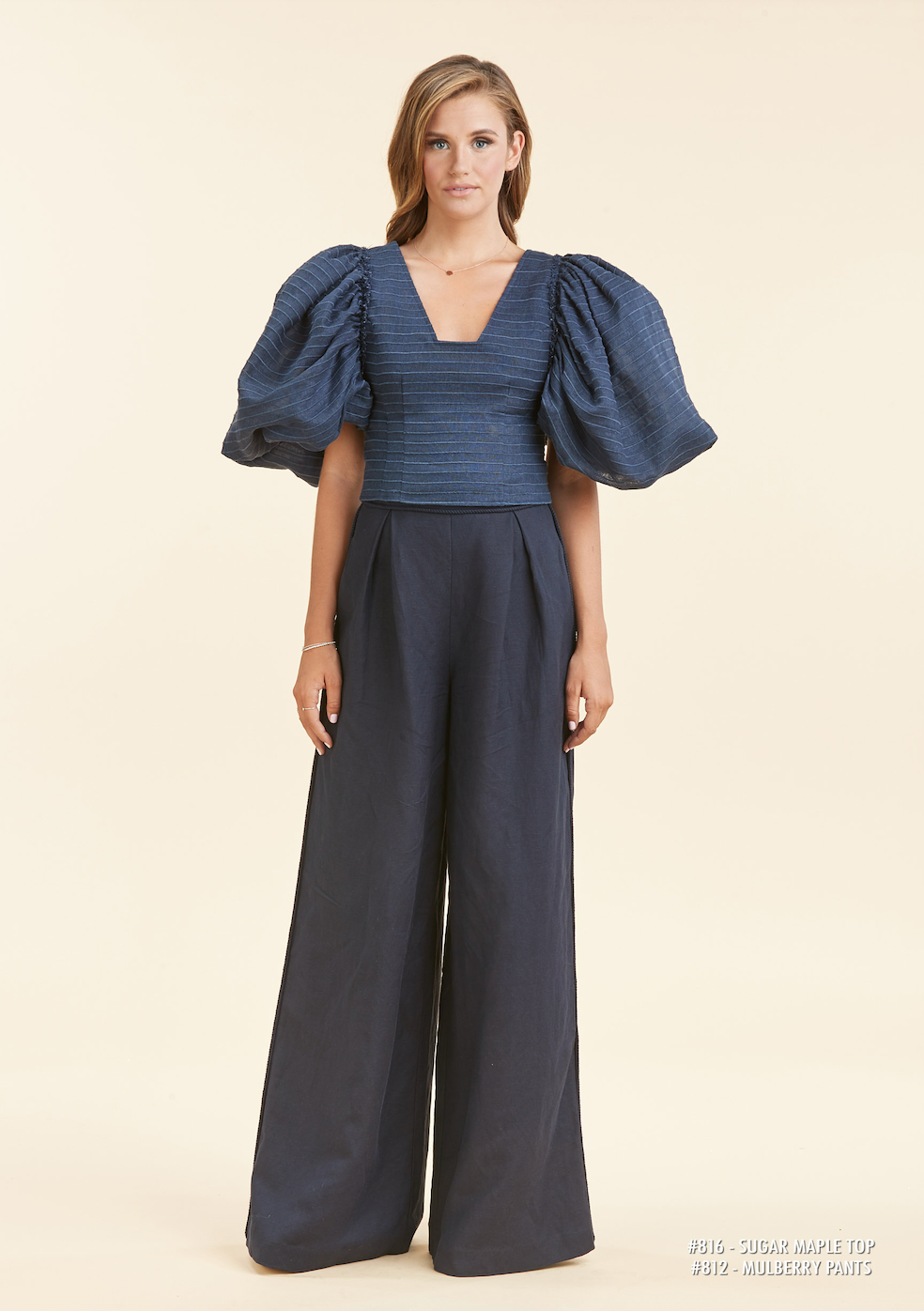SUGARMAPLE TOP - NAVY
