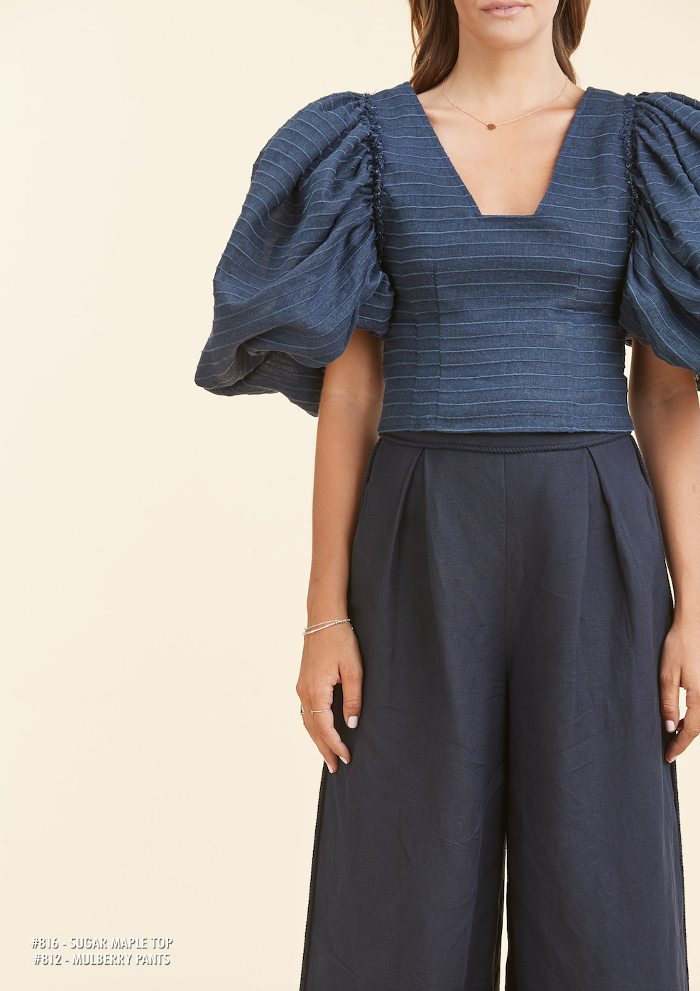 SUGARMAPLE TOP - NAVY
