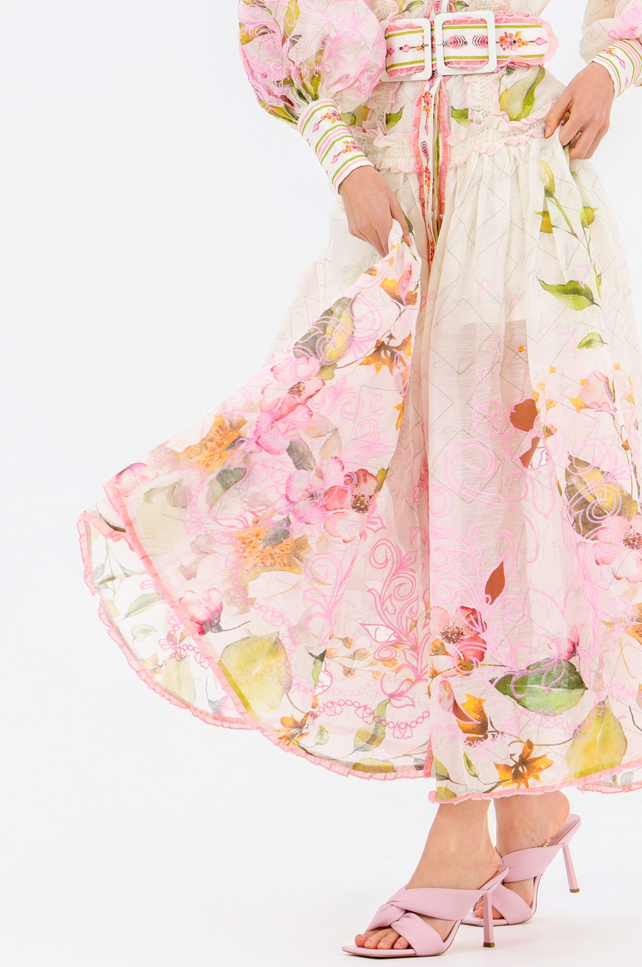 Peaches & Cream Maxi Dress