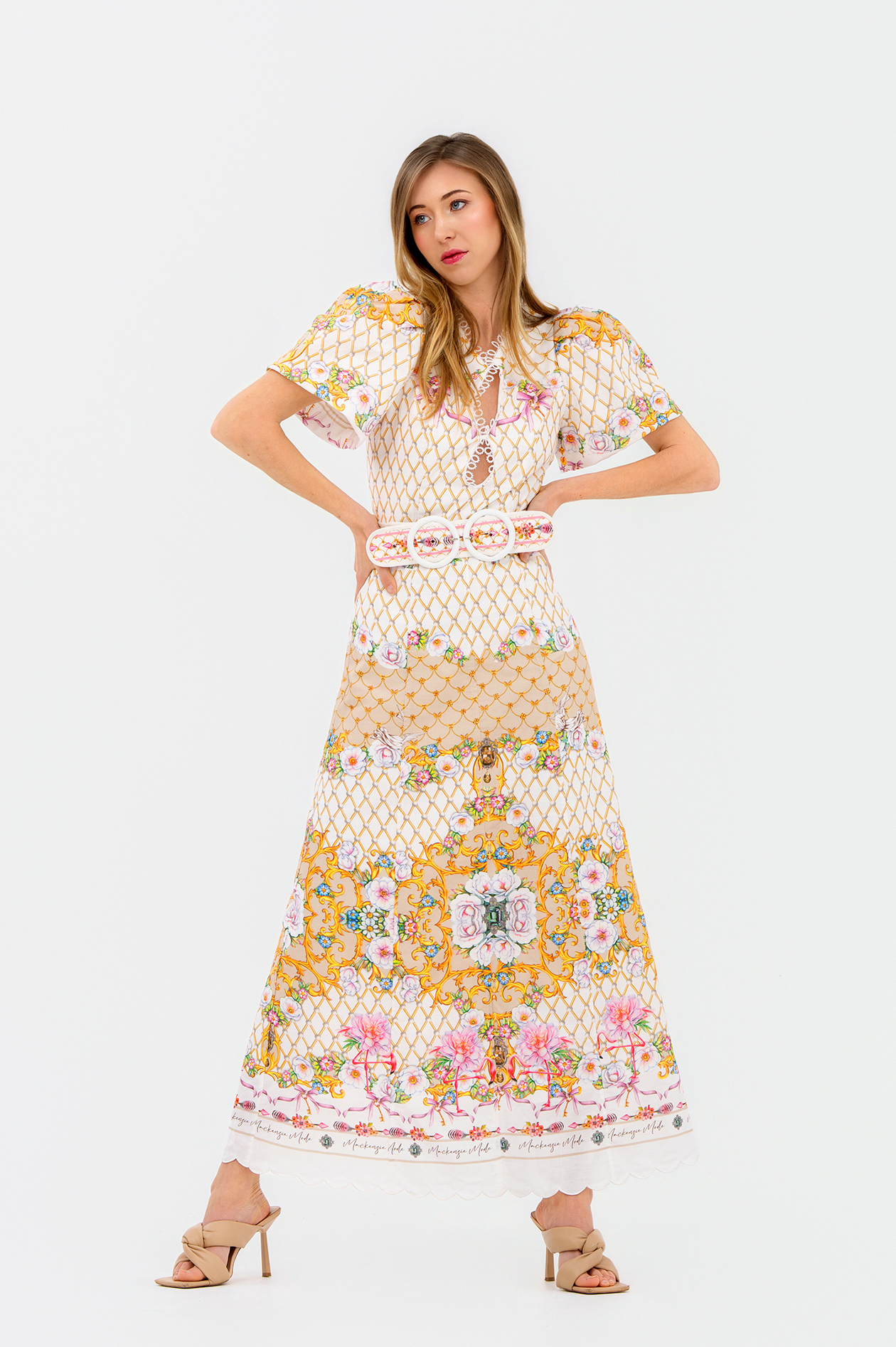 Milan Maxi – Pink Arrows