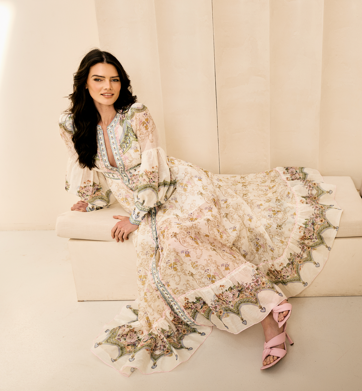 NATALIE MAXI – SILK LINEN